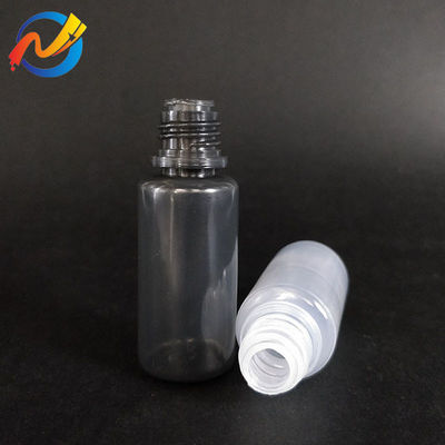 Bottiglia liquida PET rotonda trasparente per prestazioni di vaping costanti