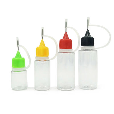 Bottiglia liquida PET E da 10 ml con manipolazione superficiale per serigrafia
