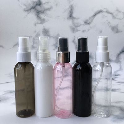 Bottiglia di spray in plastica PET trasparente 10ml 15ml 30ml 50ml 60m 70ml 100ml 200ml 500ml Durabile e trasparente