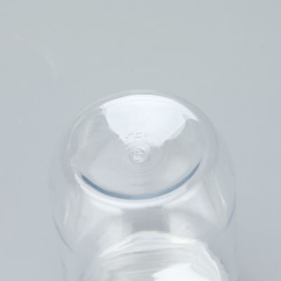 Contenitori Bastoni di plastica ermetici con coperchio in alluminio in barattolo per animali congelati trasparente