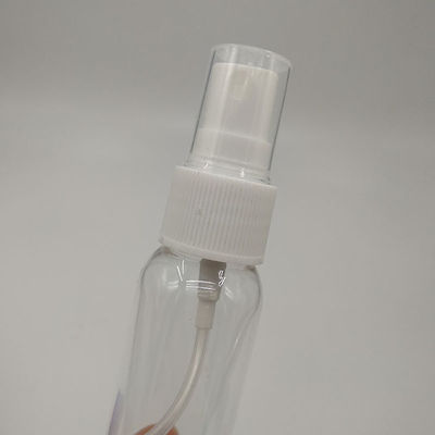 Flacone spray in plastica PET con superficie liscia ideale per applicazioni industriali