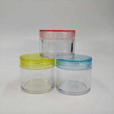 Vaso cosmetico in plastica personalizzato soluzione di imballaggio perfetta per marchi di bellezza