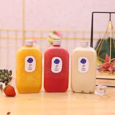 Bottiglie di tè al latte personalizzabili con disegno a prova di perdite e capacità 120ml 250ml 350ml 500ml 1000ml