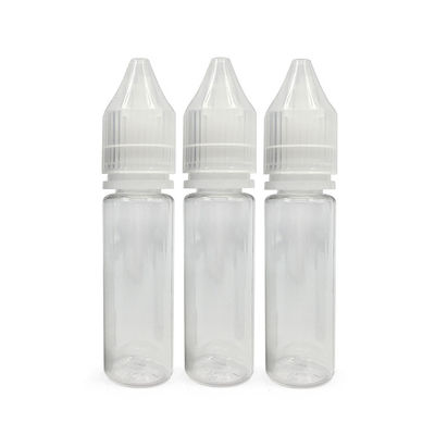 Bottiglia per gocciolante di liquido in PET da 15 ml per versatilità e comodità nella distribuzione di liquidi