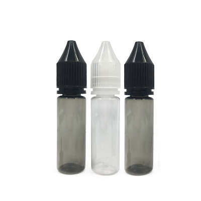 Bottiglia per gocciolante di liquido in PET da 15 ml per versatilità e comodità nella distribuzione di liquidi