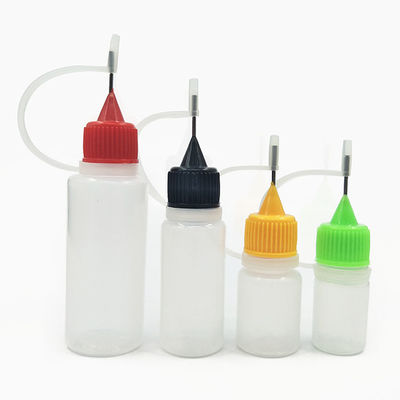 Logo personalizzato E Bottiglia liquida con collo a prova di bambino Tipo 10ml 15ml 30ml 60ml 80ml 100ml Capacità