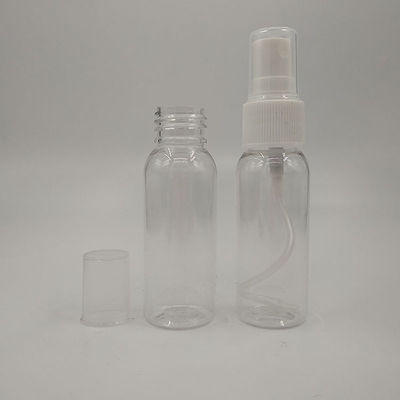 Classico flacone spray in plastica PET con capacità elevata: 10ml, 15ml, 30ml, 50ml, 60ml, 70ml, 100ml, 200ml, 500ml