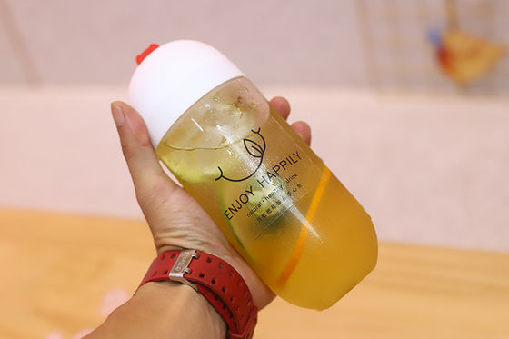 Maniglia isolante Conservatorio di bevande conveniente Bottiglie di tè al latte limpido