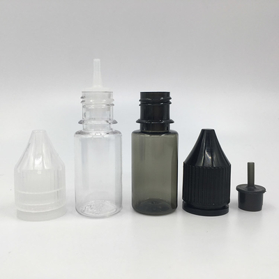10ml 15ml 30ml 60ml 80ml 100ml E Liquid Bottle With Childproof Neck Tipo e colore di stampa personalizzato