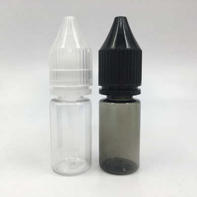 10ml 15ml 30ml 60ml 80ml 100ml E Liquid Bottle With Childproof Neck Tipo e colore di stampa personalizzato