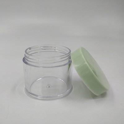 Vaso cosmetico in plastica a superficie liscia per cosmetici in 10ml 15ml 30ml 60ml 80ml 100ml 120ml 150ml