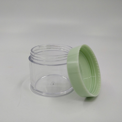 Vaso cosmetico in plastica a superficie liscia per cosmetici in 10ml 15ml 30ml 60ml 80ml 100ml 120ml 150ml
