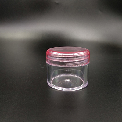 Baratto cosmetico in plastica trasparente personalizzato con prestazioni di superficie liscia