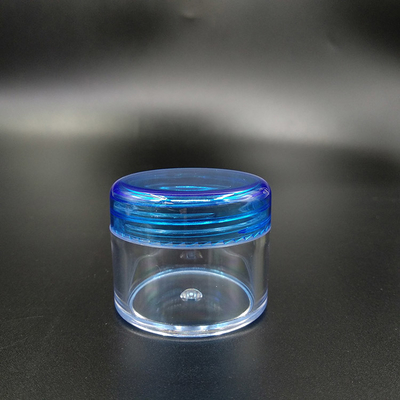 Baratto cosmetico in plastica trasparente personalizzato con prestazioni di superficie liscia