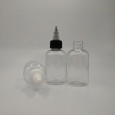 Bottiglie con tappo a vite in plastica personalizzate, riutilizzabili, pratiche per riporre e risparmiare spazio