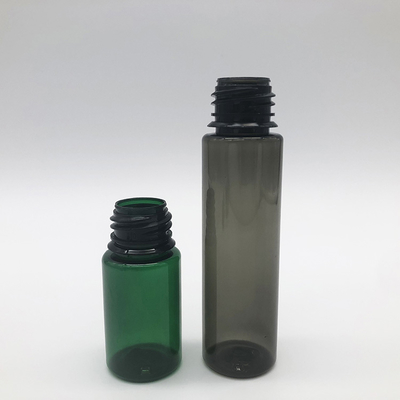 Bottiglia rotonda per liquido elettronico con logo personalizzato, capacità di 10ml, 15ml, 30ml, 40ml, 60ml, 80ml, 100ml