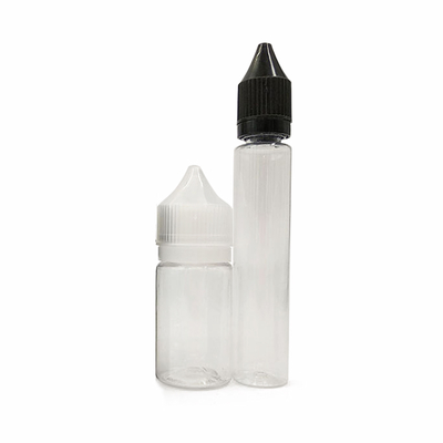 Comode e resistenti bottiglie per e-liquid da 10ml, 15ml, 30ml, 60ml, 80ml, 100ml, per le esigenze di svapo