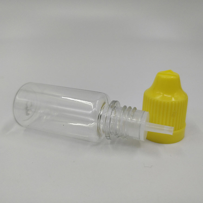 Bottiglia liquida PET a prova di bambino E 10ml 15ml 30ml 40ml 60ml 80ml 100ml