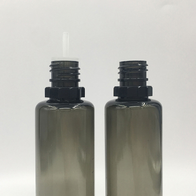 Flacone di liquido elettronico trasparente con collo da 18 mm e capacità da 10 ml 15 ml 30 ml 60 ml 80 ml 100 ml