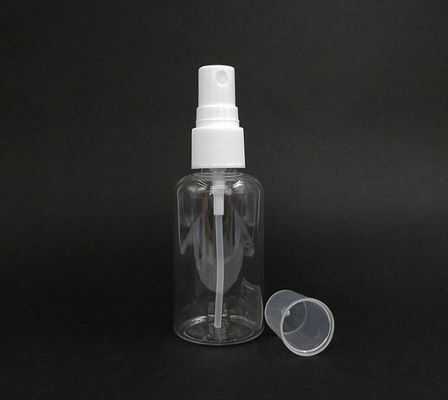 Flacone spray rotondo in PET con superficie liscia per una nebulizzazione facile ed efficace