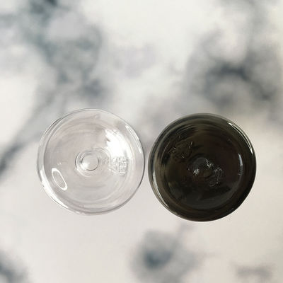 Bottiglia a goccia di marca propria Bottiglia a goccia rotonda liquida Bottiglia a goccia nera in vendita