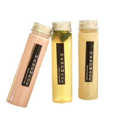 Leak proof Milk Tea Bottles Plastic Screw on Lid Durable Reusable Containers Ideal for Beverage Packaging and Storage