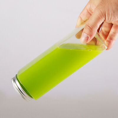 Bottiglie di tè al latte da 0,5 kg, inclusi tappo a vite e isolamento, che offrono soluzioni di imballaggio sicure per bevande