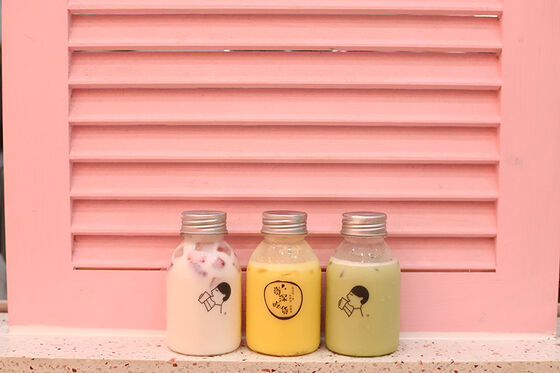 Boccette di tè a bolla d'acqua 05 kg Boccette leggere e durevoli Perfetto per i bar di tè a bolla Bar di frullati e stazioni di bevande