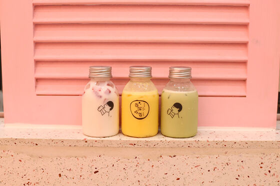 Boccette di tè a bolla d'acqua 05 kg Boccette leggere e durevoli Perfetto per i bar di tè a bolla Bar di frullati e stazioni di bevande