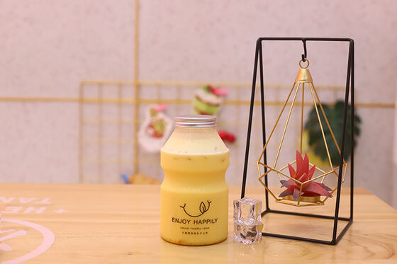 Bottiglie per tè al latte a prova di perdite, forma quadrata e rotonda, con isolamento, che offrono resistenza alle perdite e controllo della temperatura