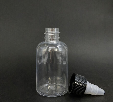 Stampa di 5000 pezzi di flaconi contagocce con superficie liscia progettati per una facile erogazione e sigillatura in confezioni mediche