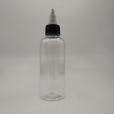 Flaconi contagocce in vetro e plastica, trasparenti e neri, personalizzabili con logo, ideali per oli essenziali, sieri e soluzioni di confezionamento liquidi