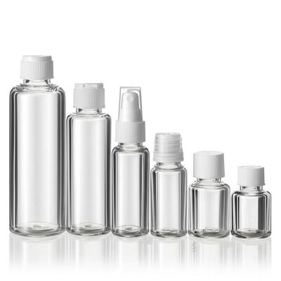PET E Bottiglia Liquida Offerta Stampa a schermo Superficie Manipolazione Dimensioni 10ml 15ml 30ml 40ml 60ml 80ml 100ml Progettato per imballaggi liquidi