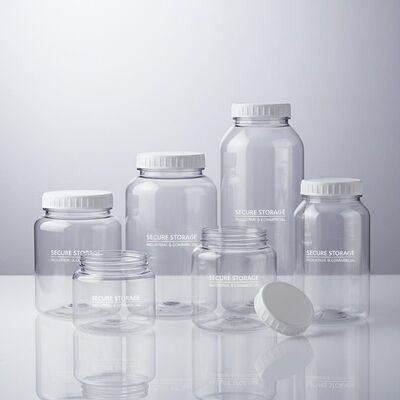 Contenitori di plastica a vite senza BPA ideali per un deposito sicuro soluzioni di imballaggio durevoli per uso industriale e commerciale