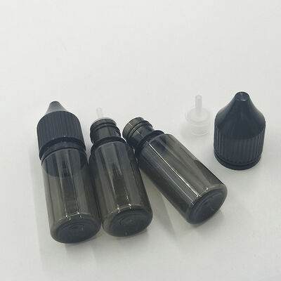 PET trasparente E collo della bottiglia liquida Dimensione 18 mm Ideale per l'etichettatura e il marchio personalizzati dei contenitori di succo di vapore