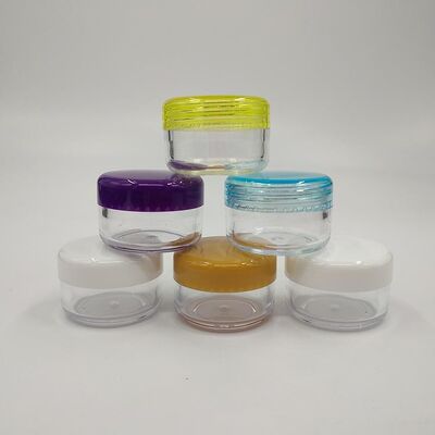 Contenitore Trasparente in Plastica per Cosmetici, Durevole e a Prova di Perdite, Ideale per Creme, Lozioni e Confezioni di Prodotti per la Cura della Pelle