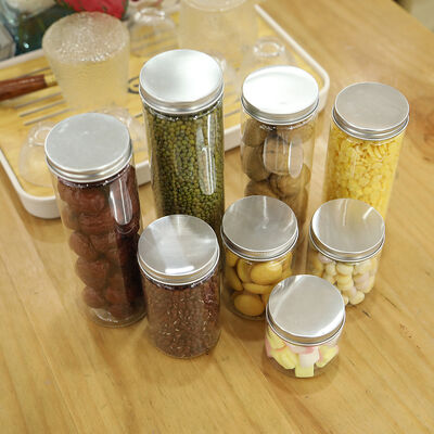 Contenitori in plastica da 100 diametro con sigillatura sensibile alla pressione per una chiusura sicura e una maggiore durata di conservazione