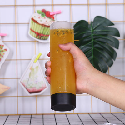 Manicotto Sì Bottiglie di tè al latte 05kg Velo sul coperchio Design impermeabile Ideale per imballaggi e distribuzione di bevande commerciali