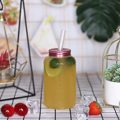 Bottiglie di Tè al Latte da 0,5 kg Design Moderno Antigoccia Adatte per Soluzioni di Imballaggio e Conservazione di Bevande