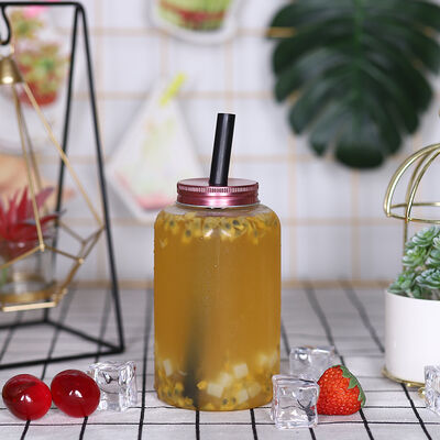 Bottiglie di Tè al Latte da 0,5 kg Design Moderno Antigoccia Adatte per Soluzioni di Imballaggio e Conservazione di Bevande