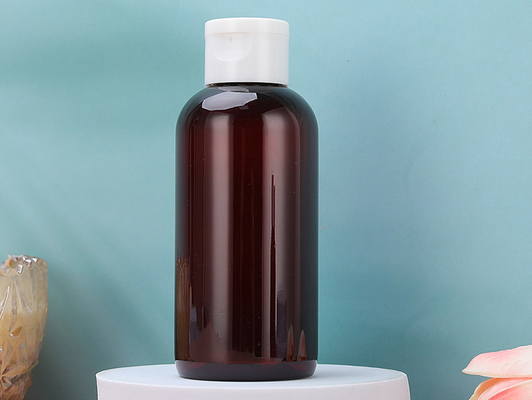 Bottiglie di lozione in plastica con colletto in HDPE con superficie etichettata e capacità di bottiglia di 250 ml