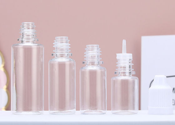 flacone contagocce in vetro trasparente per oli essenziali, flaconi vuoti con contagocce