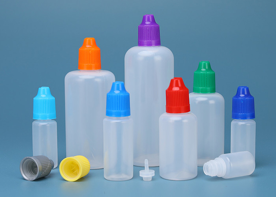 Bottiglie liquide innocue per i bambini del contagoccia di occhio della bottiglia 30ml del cappuccio E del compressore