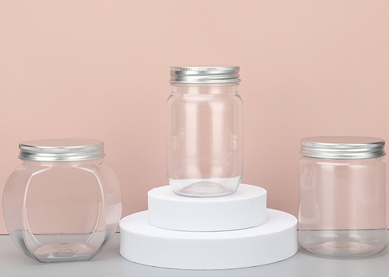 contenitori di plastica del barattolo bocca di alluminio del cappuccio 280ml dell'ampia con i coperchi 32g