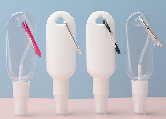 Il prodotto disinfettante di plastica a catena chiave della mano di viaggio imbottiglia il ODM OBM dell'OEM 30ml