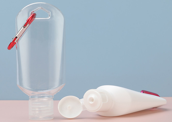 bottiglie vuote del prodotto disinfettante della mano di compressione 80ml con Flip Top Cap Leakproof