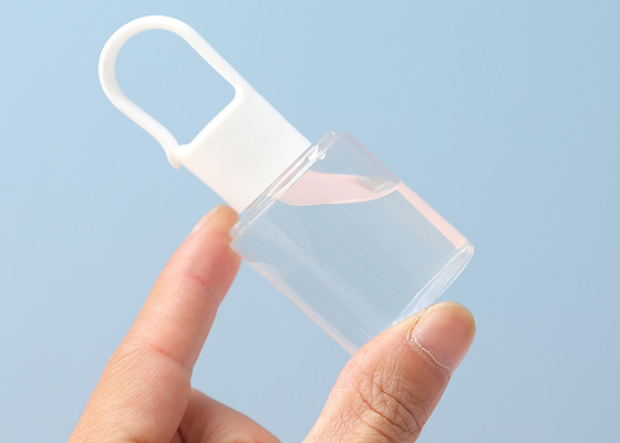 Bottiglie a catena chiave libere di viaggio della bottiglia 60ml 30ml di compressione di BPA