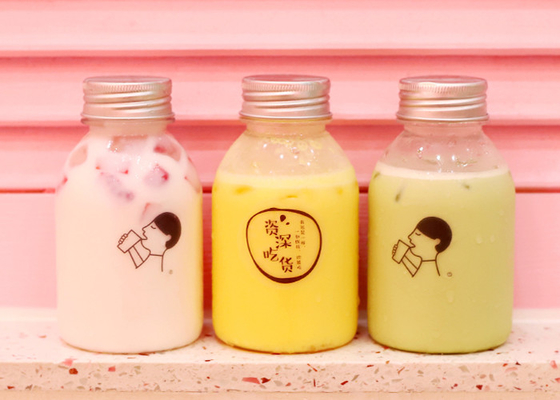 11oz Juice Bottles For Juice Packaging riciclabile di plastica pressato a freddo