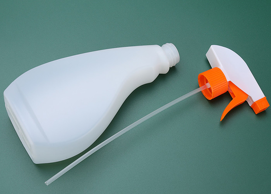 Bottiglie di plastica da 200 ml per la spruzzatura di liquidi con stampa a schermo in bianco / trasparente