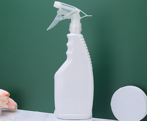 Bottiglie di plastica da 200 ml per la spruzzatura di liquidi con stampa a schermo in bianco / trasparente